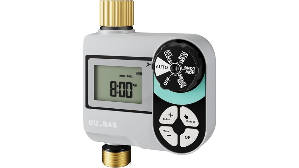 waterproof brass sprinkler timer