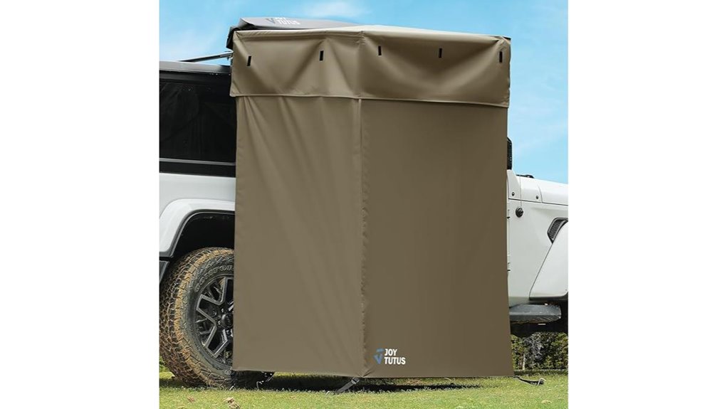 waterproof car shower tent
