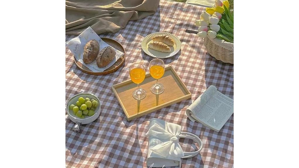 waterproof foldable picnic blanket