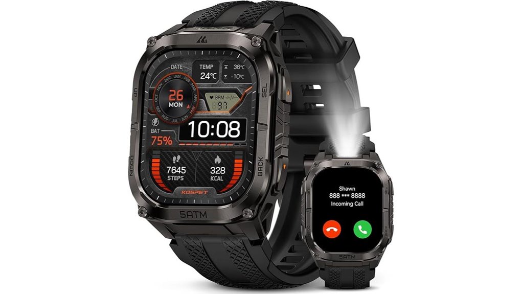 waterproof gps outdoor smartwatch