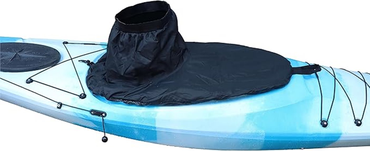 waterproof kayak spray skirt