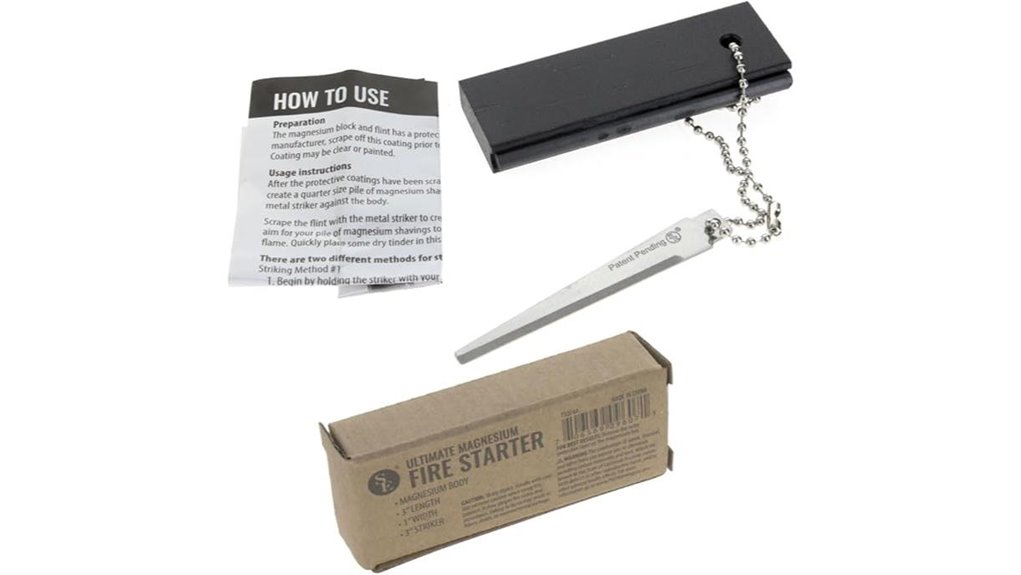 waterproof magnesium compact firestarter