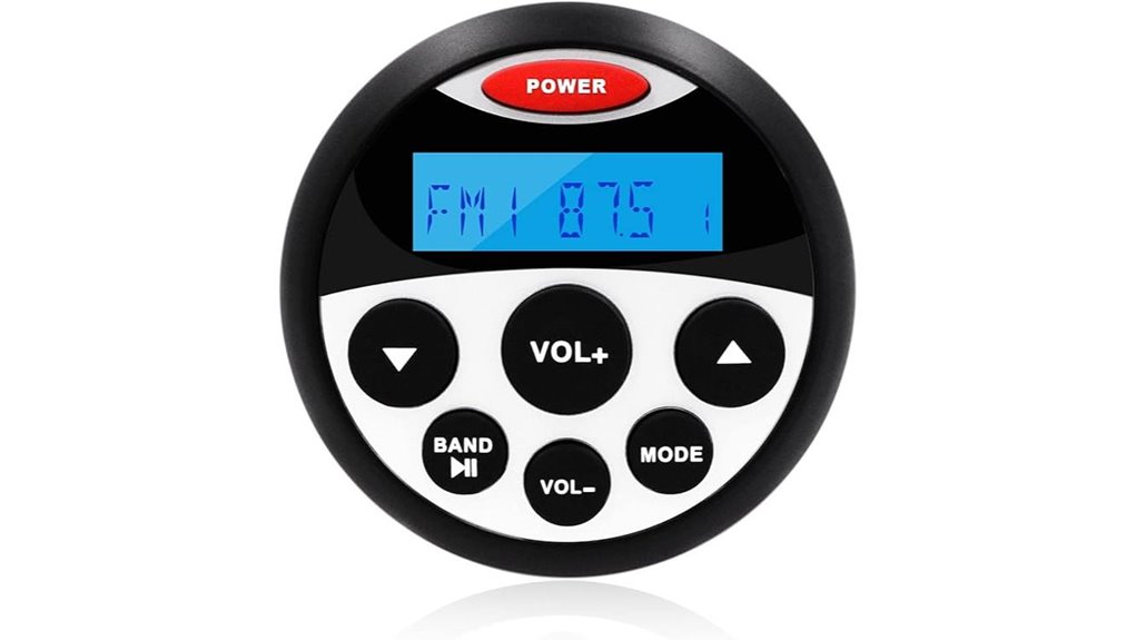 waterproof marine bluetooth receiver