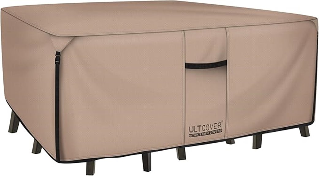 waterproof patio table cover
