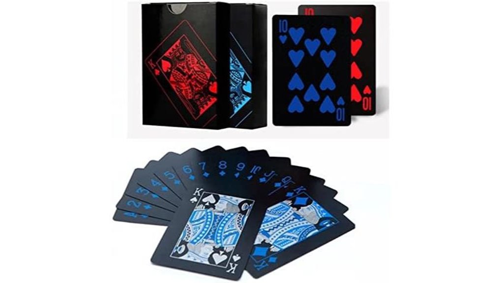 waterproof poker deck set