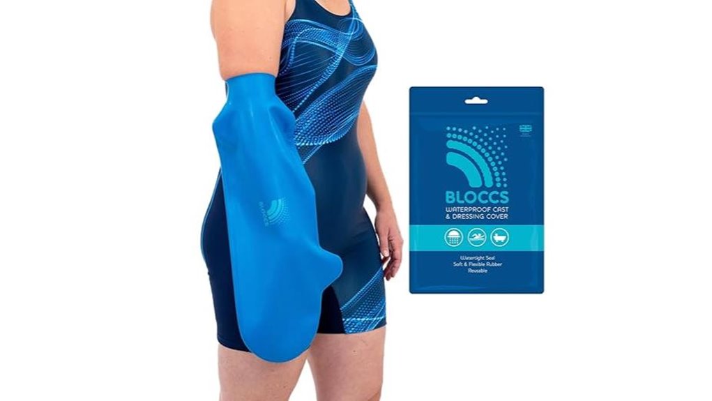 waterproof shower arm covers