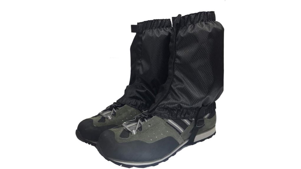 waterproof tear resistant hiking gaiters