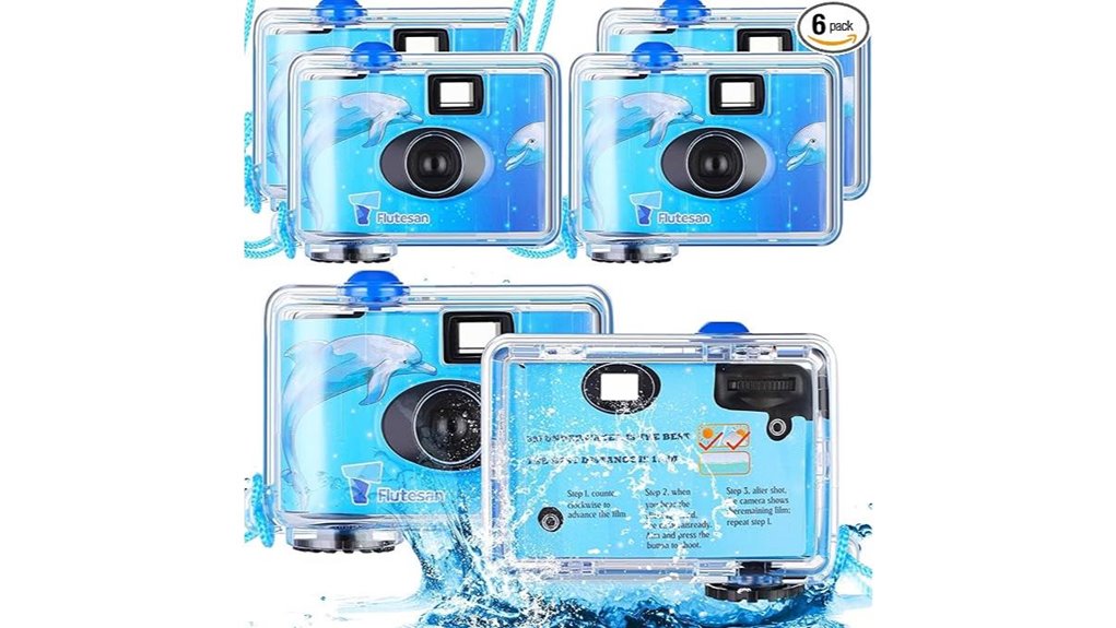 waterproof underwater disposable cameras