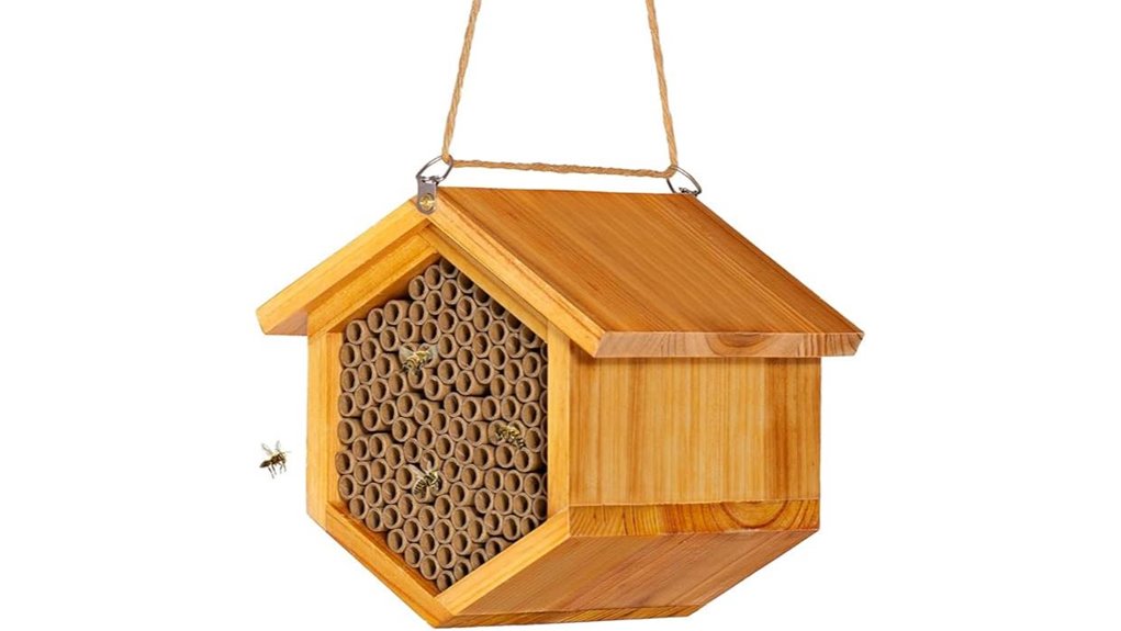 waterproof waxed bee hotel