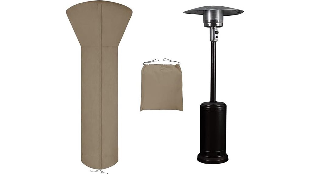 waterproof zippered heater cover