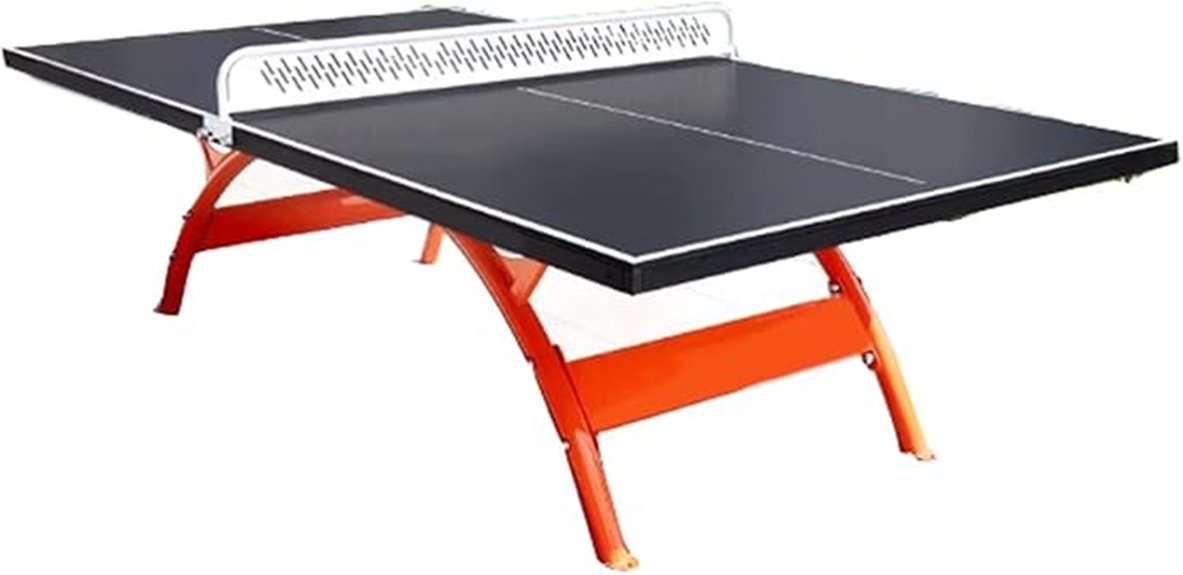 weatherproof outdoor ping pong table