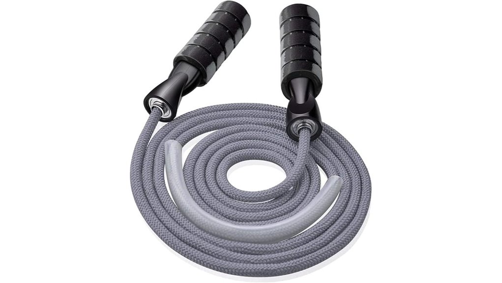 weighted ball bearing rope