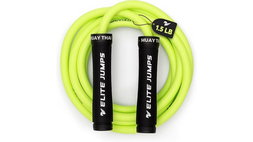 weighted muay rope workout