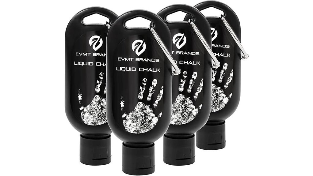 weightlifting and climbing chalk