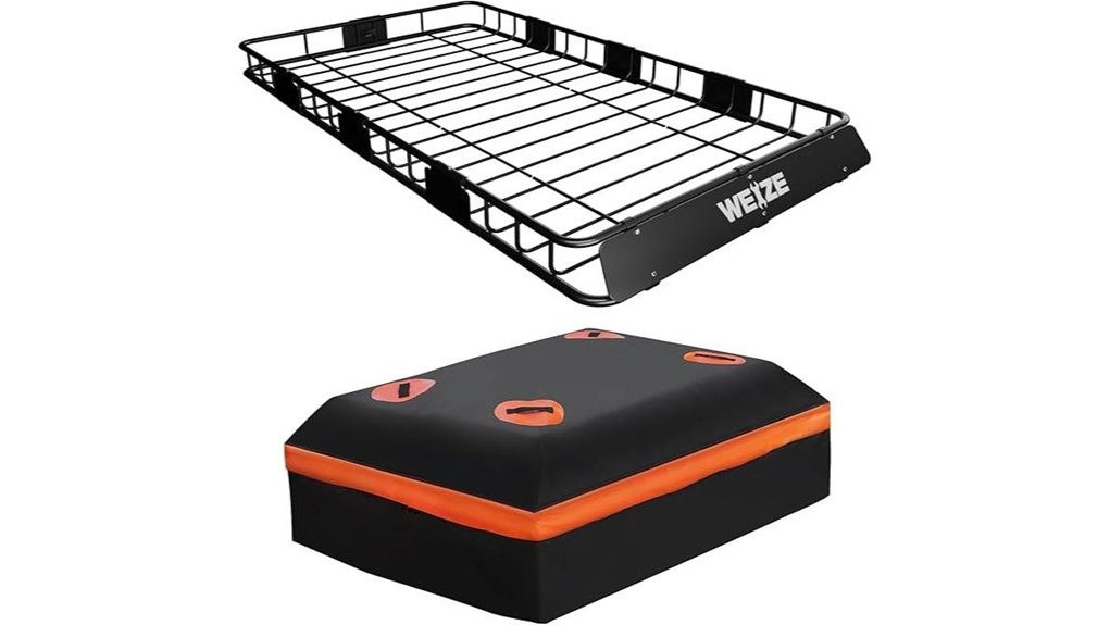 weize waterproof roof rack