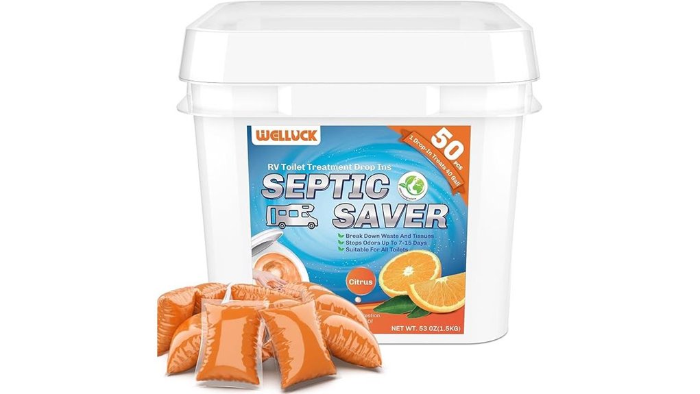 welluck 50 week toilet treatment