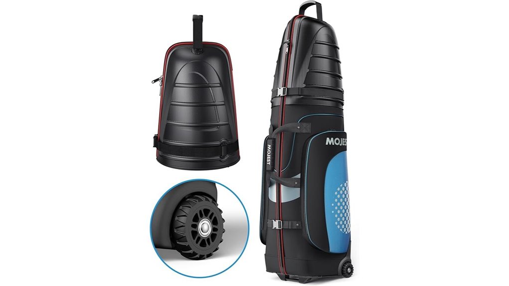 wheeled golf hardcase bag