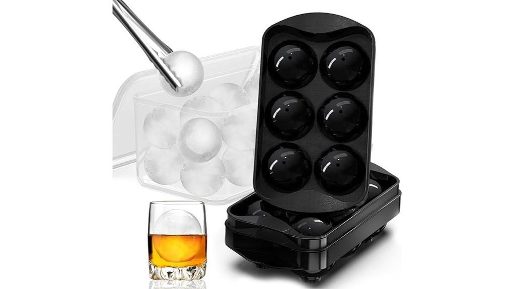 whiskey ice mold tray set