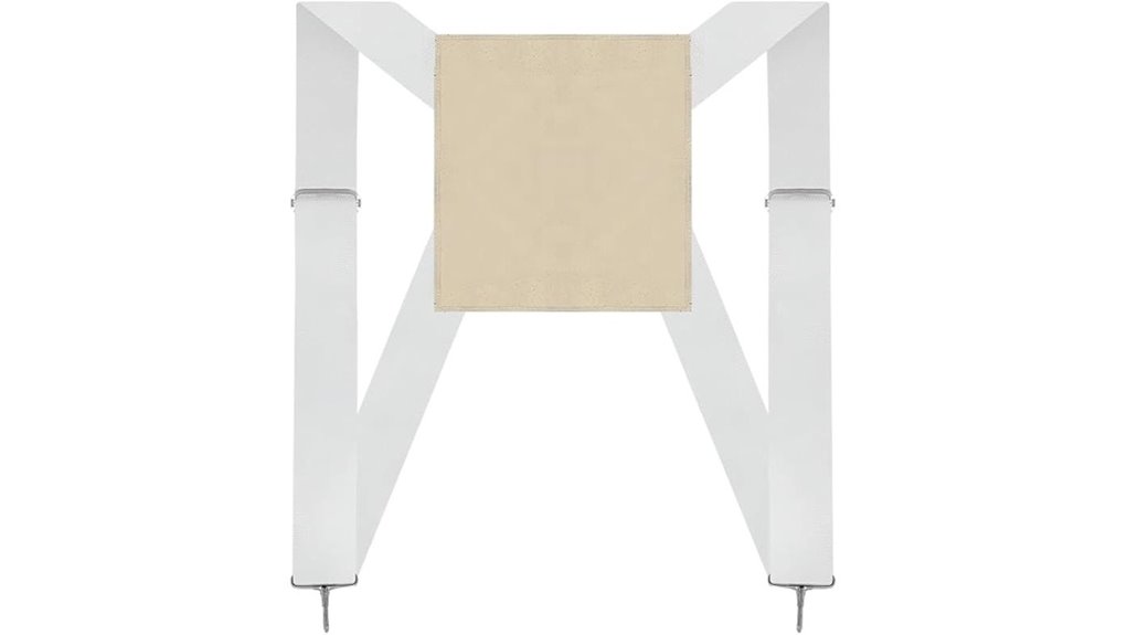 white fruit bucket harness