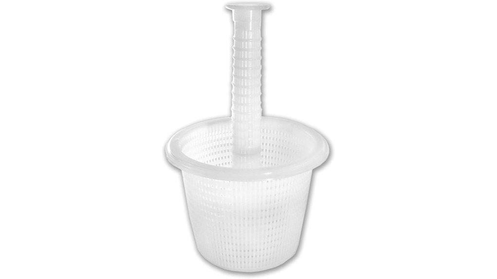 white gvt skimmer basket