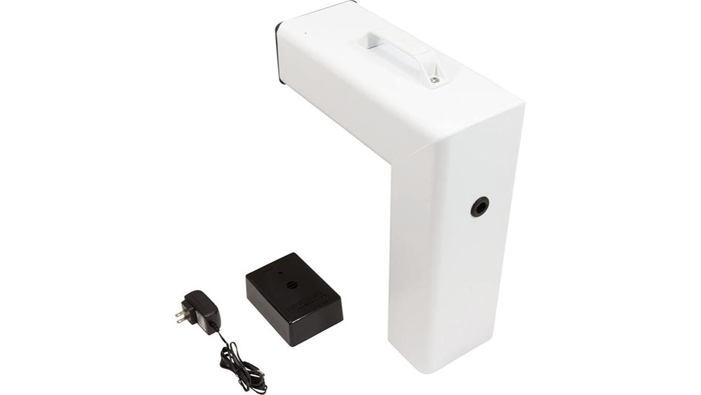 white in ground poolguard alarm