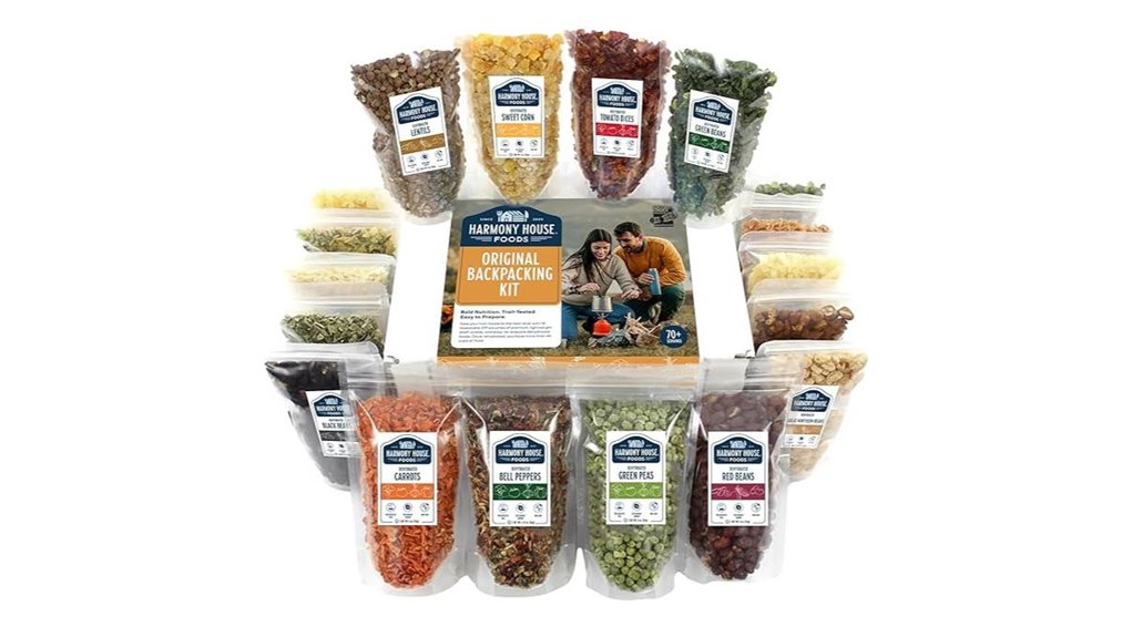 white lightweight 18 meal kit