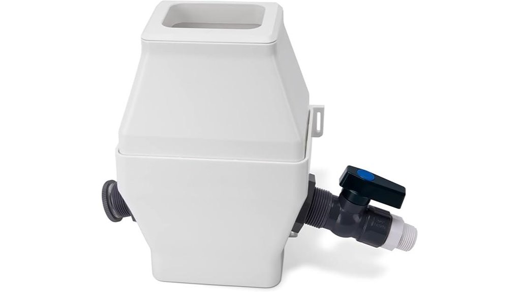 white tintsabo rain diverter