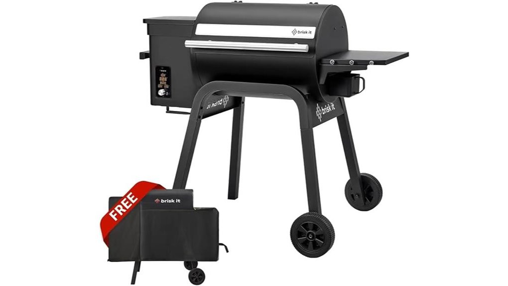 wifi electric pellet smoker