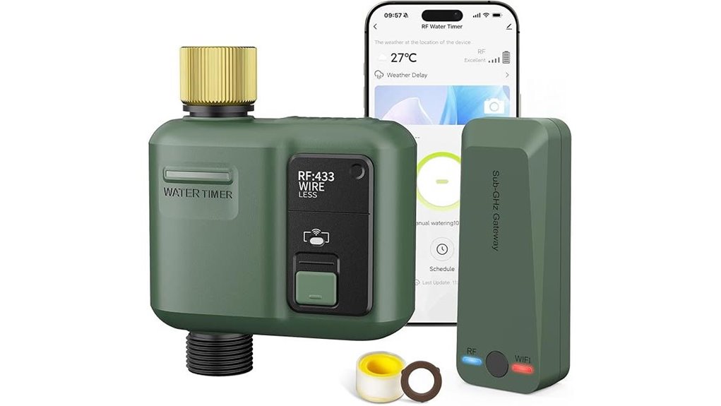 wifi garden hose timer