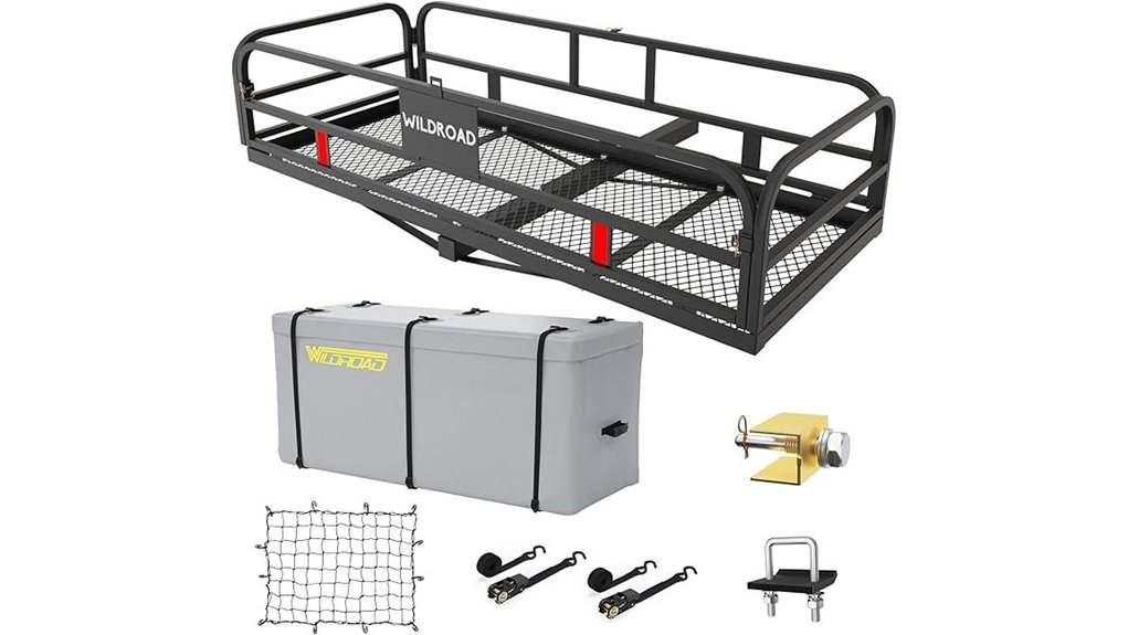wildroad 500lb hitch carrier