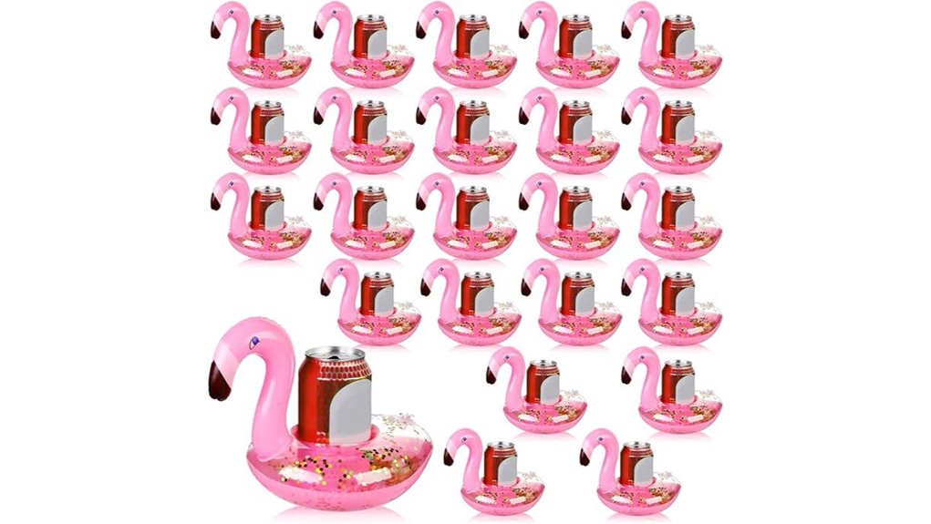 willinglong inflatable flamingo holders