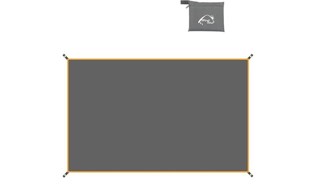 wind proof multifunctional camping tarp