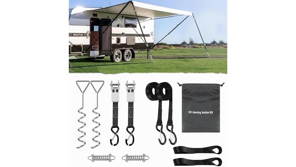 windproof 13 ft rv awning kit