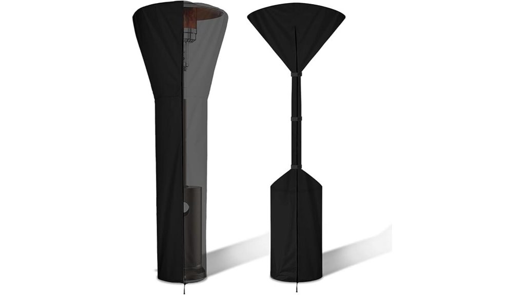 windproof waterproof heater cover