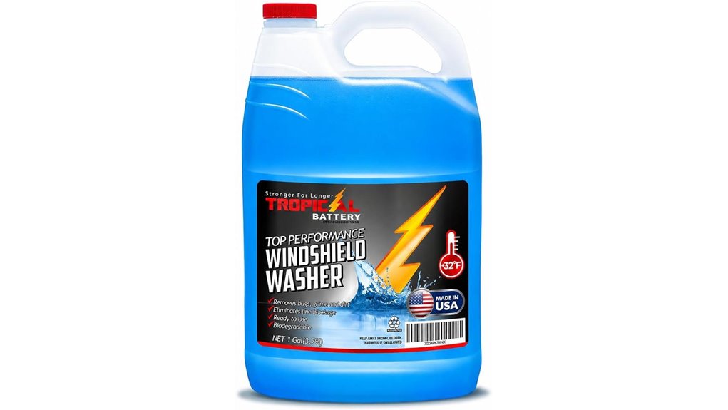 windshield bug removal fluid