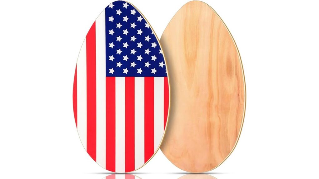 winner lightweight wooden skimboard