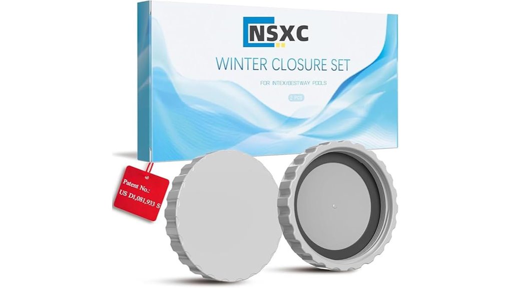 winter 2 piece pool plugs