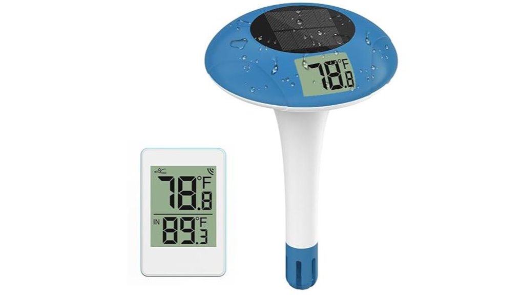 wireless waterproof floating thermometer