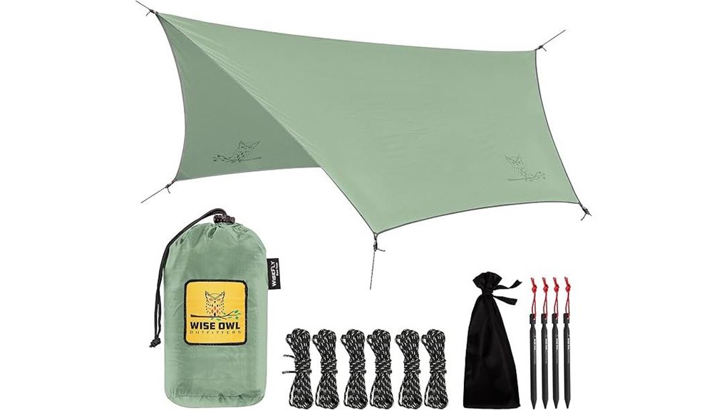 wise owl waterproof tarp