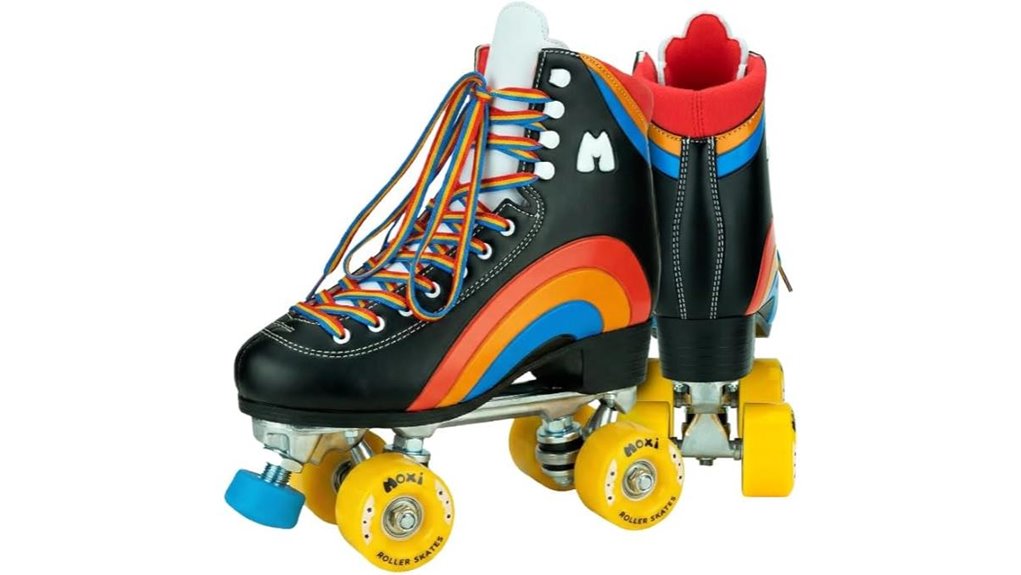 women s moxi rainbow skates