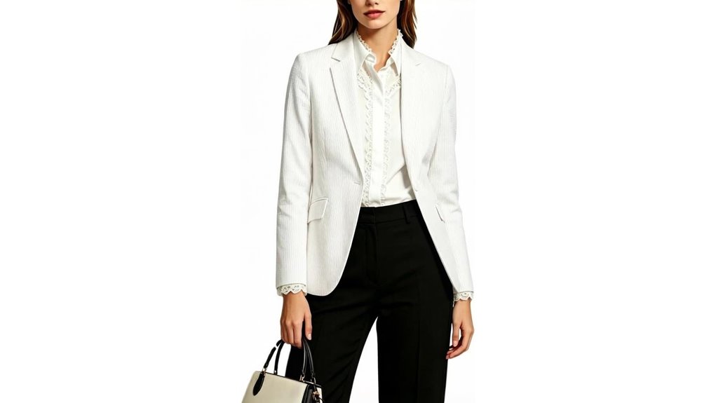 women s seersucker beach blazer