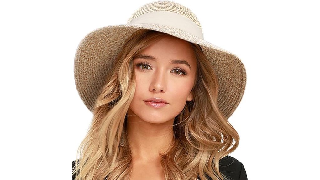 women s straw uv hat