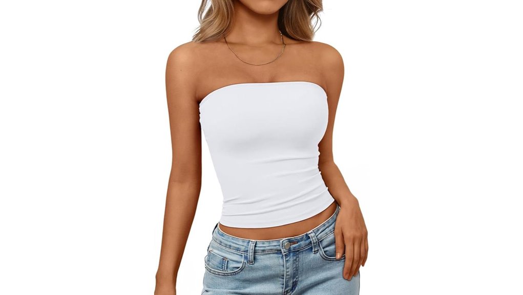 women s trendy strapless bandeau