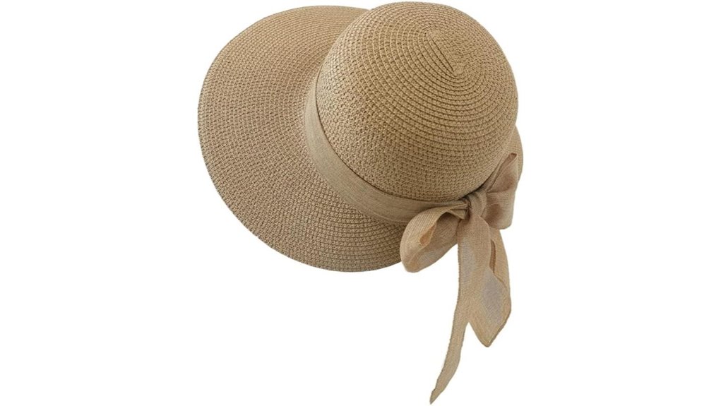 women s uv protective bowknot hat