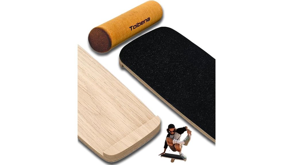 wooden balance board 450lbs