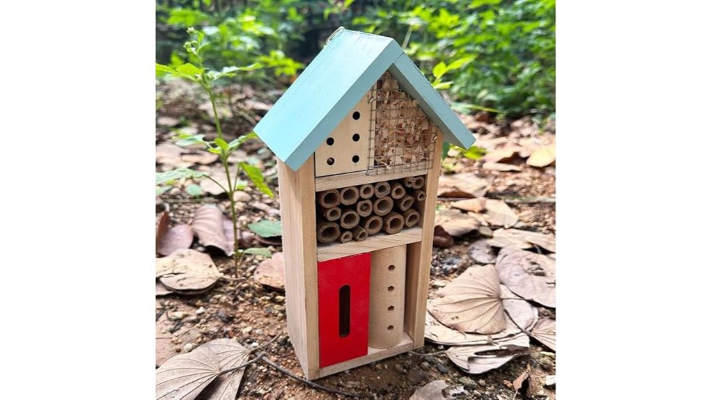 wooden bee ladybug hotel