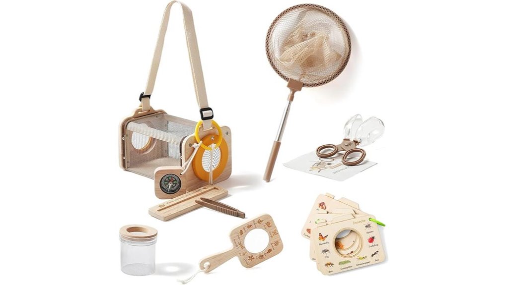 wooden bug catcher kit