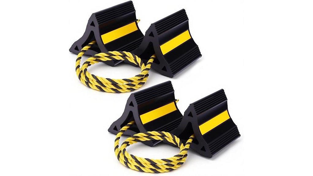 workpro rubber wheel chocks
