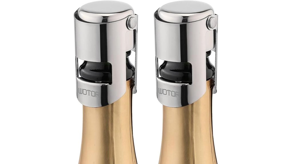 wotor stainless champagne duo