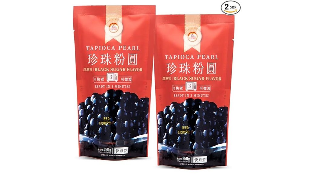 wufuyuan boba pearls pack